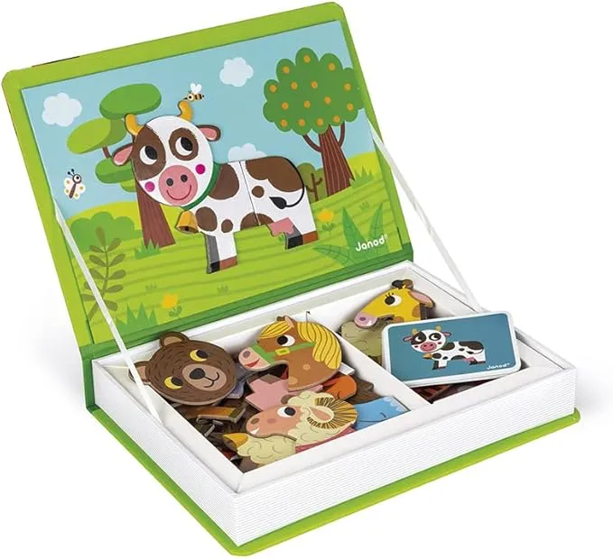 Livro Magnético de Animais