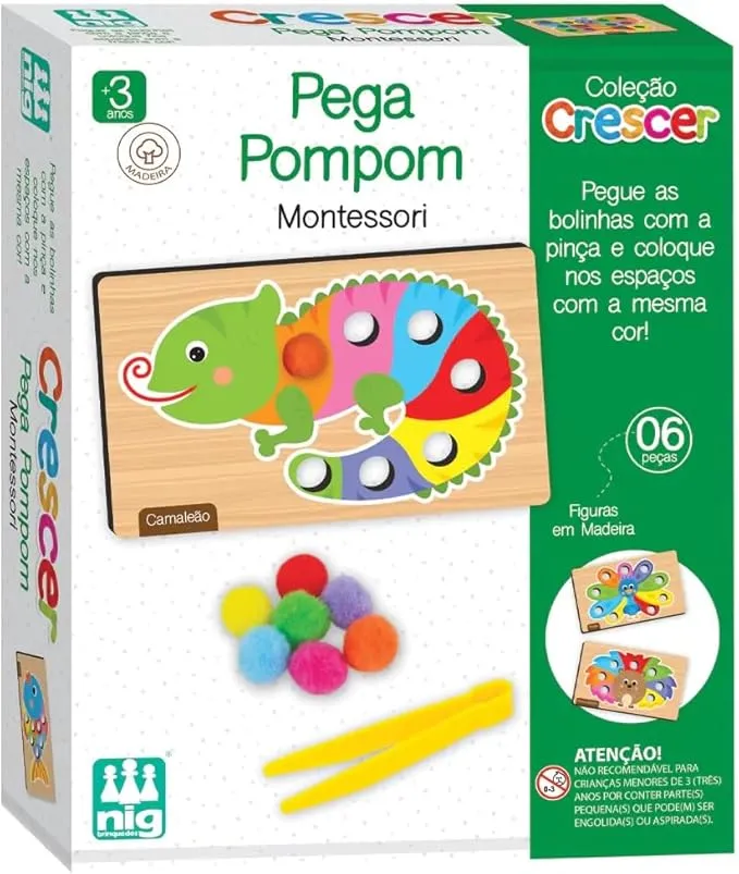 Pega Pompom Montessori