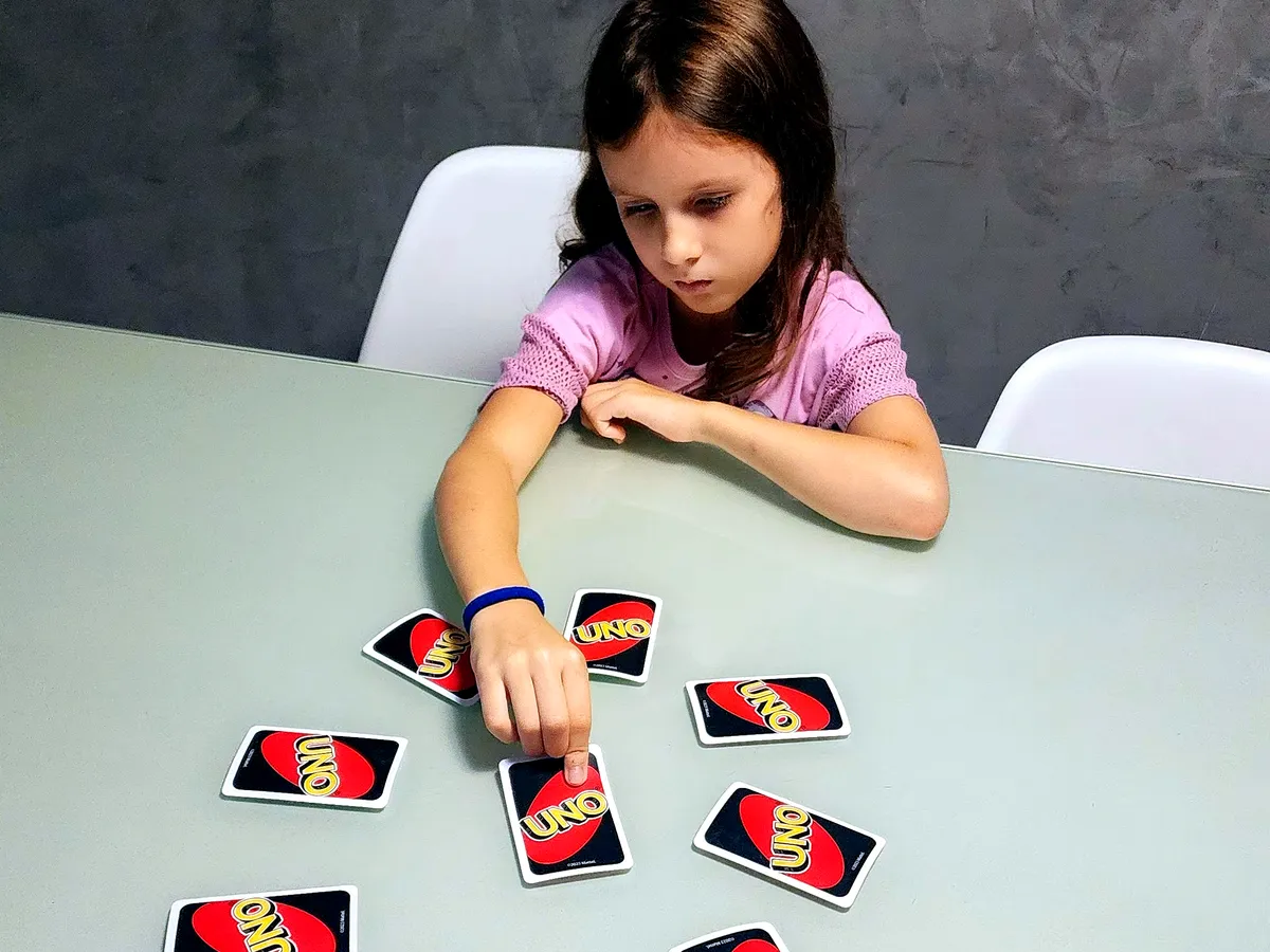Sequência de 1 a 9 com UNO