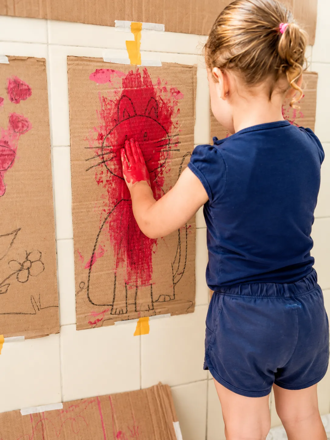 Pintura com as Mãos