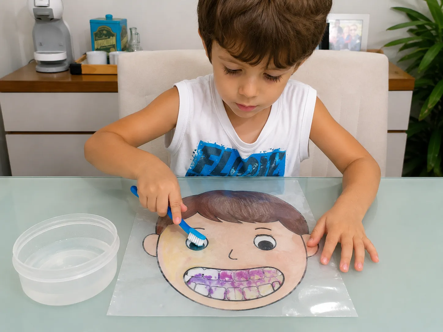 Escovando os Dentinhos do Amigo