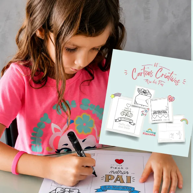 Kit Cartão Criativo Dia dos Pai